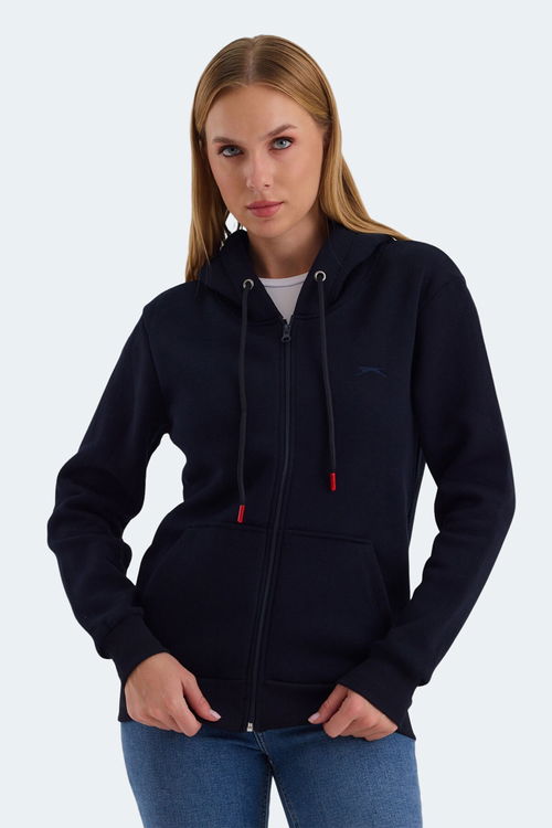 Slazenger KATYA Kadın Sweatshirt Lacivert