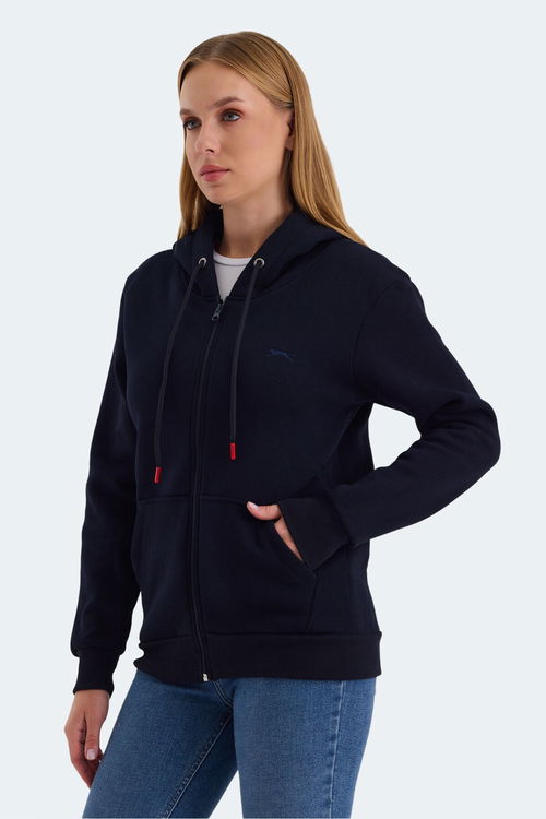 Slazenger KATYA Kadın Sweatshirt Lacivert