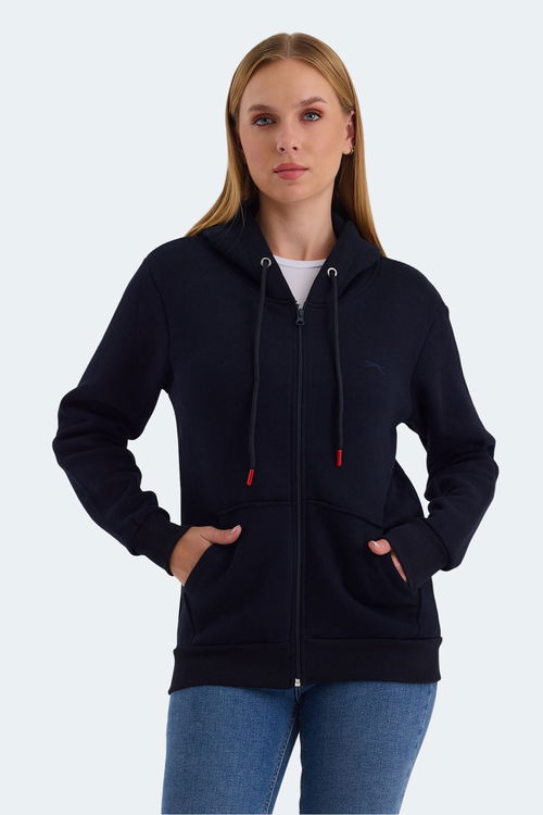 Slazenger KATYA Kadın Sweatshirt Lacivert