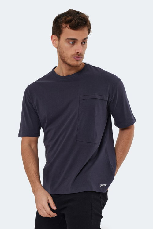 Slazenger KAURI IN Erkek Antrasit Tişört