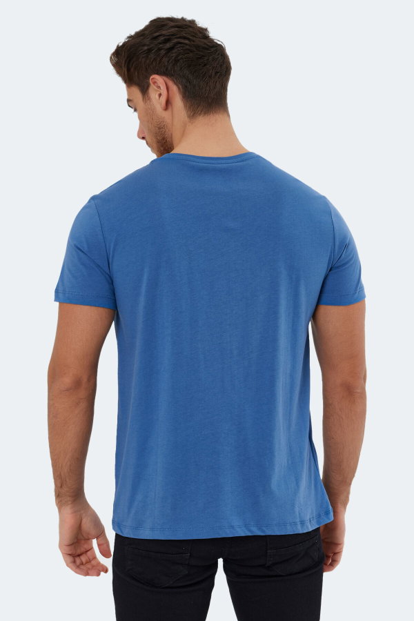 Slazenger KAURI IN Erkek Indigo Tişört