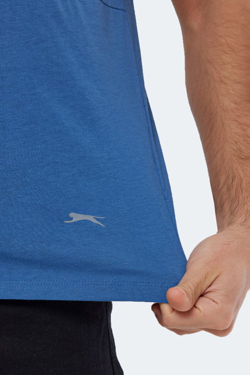 Slazenger KAURI IN Erkek Indigo Tişört