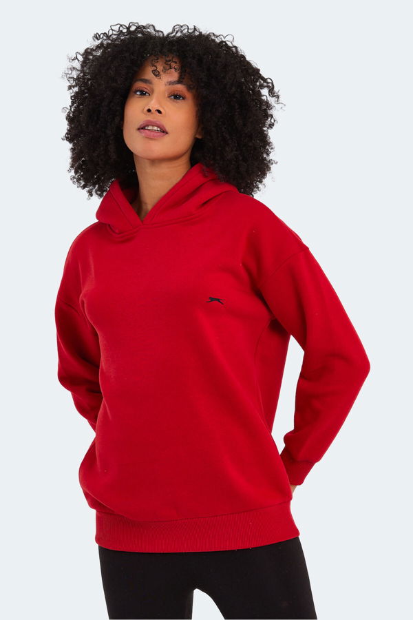 Slazenger KAVEH Kadın Sweatshirt Kırmızı