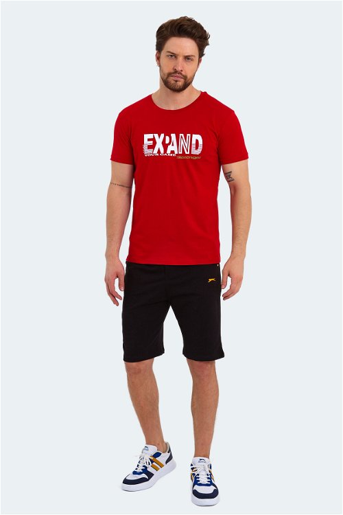 Slazenger KAVITA Erkek Kısa Kol T-Shirt Kırmızı
