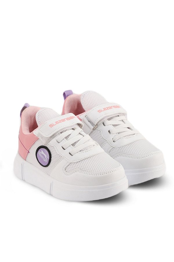 Slazenger KAVITHA KTN Sneaker Kız Çocuk Ayakkabı Beyaz / Pembe