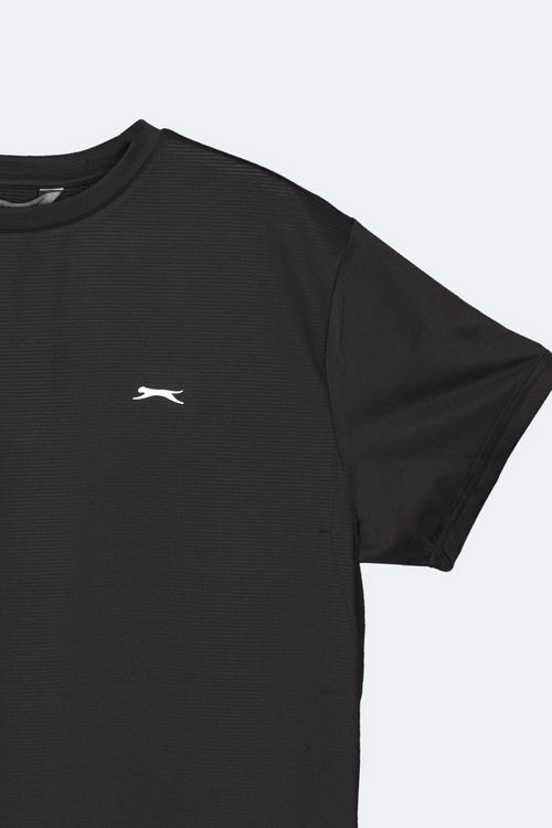Slazenger KAYDA Erkek Siyah Tişört
