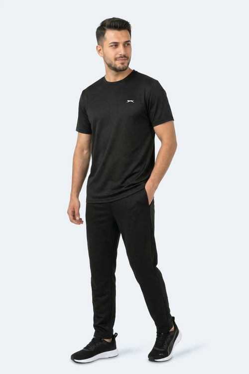 Slazenger KAYDA Erkek Siyah Tişört