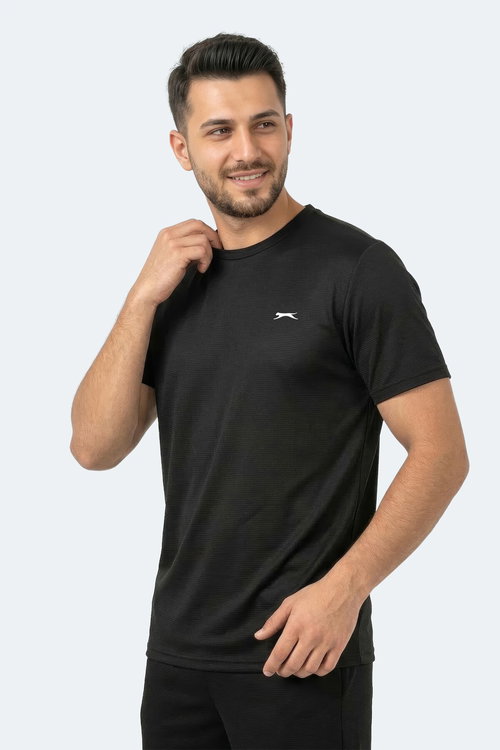 Slazenger KAYDA Erkek Siyah Tişört