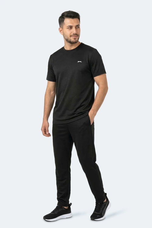 Slazenger KAYDA Erkek Siyah Tişört