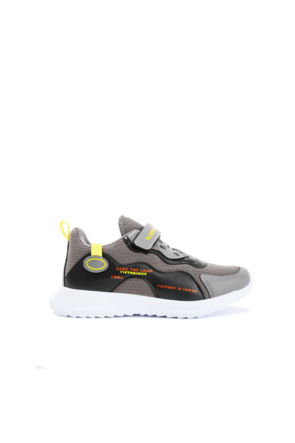 KEALA Erkek Çocuk Sneaker Ayakkabı Koyu Gri / Siyah