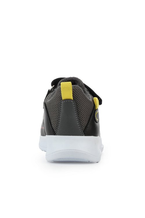Slazenger KEALA Sneaker Erkek Çocuk Ayakkabı Koyu Gri / Siyah