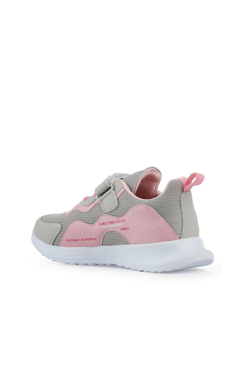 KEALA Kız Çocuk Sneaker Ayakkabı Gri / Pembe