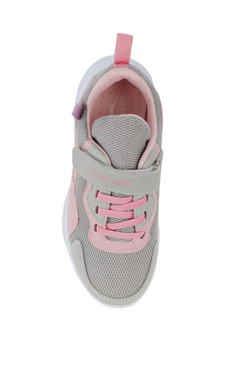 KEALA Kız Çocuk Sneaker Ayakkabı Gri / Pembe