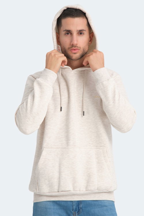 Slazenger KEANS Erkek Sweatshirt Bej / Gri