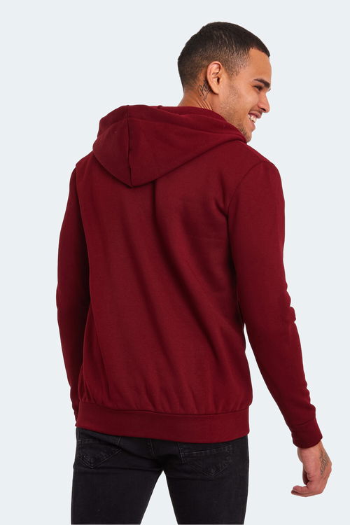 KEANS IN Erkek Sweatshirt Bordo