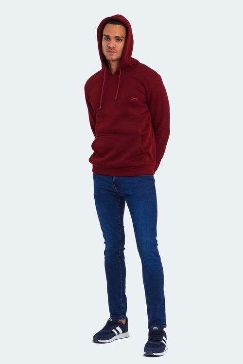 KEANS IN Erkek Sweatshirt Bordo