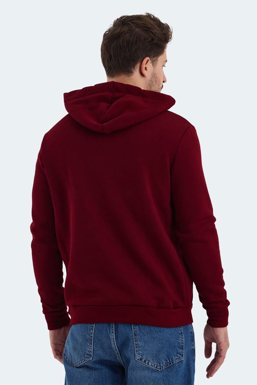 KEANS IN Erkek Sweatshirt Bordo