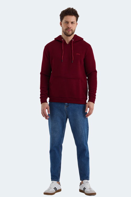 KEANS IN Erkek Sweatshirt Bordo