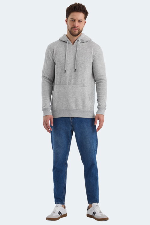 Slazenger KEANS Erkek Sweatshirt Gri