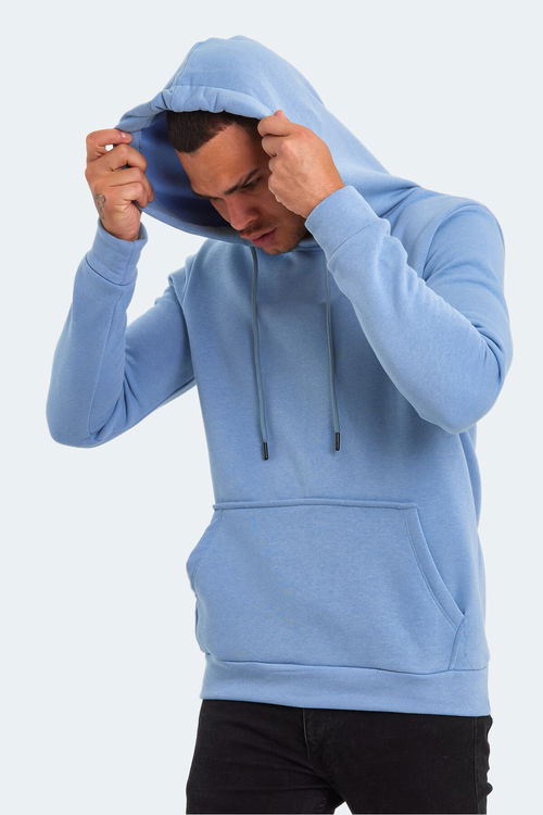 Slazenger KEANS Erkek Sweatshirt Mavi