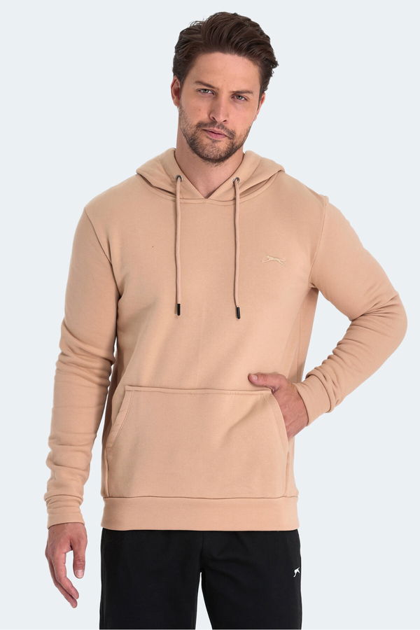 KEANS IN Erkek Sweatshirt Açık Kahve