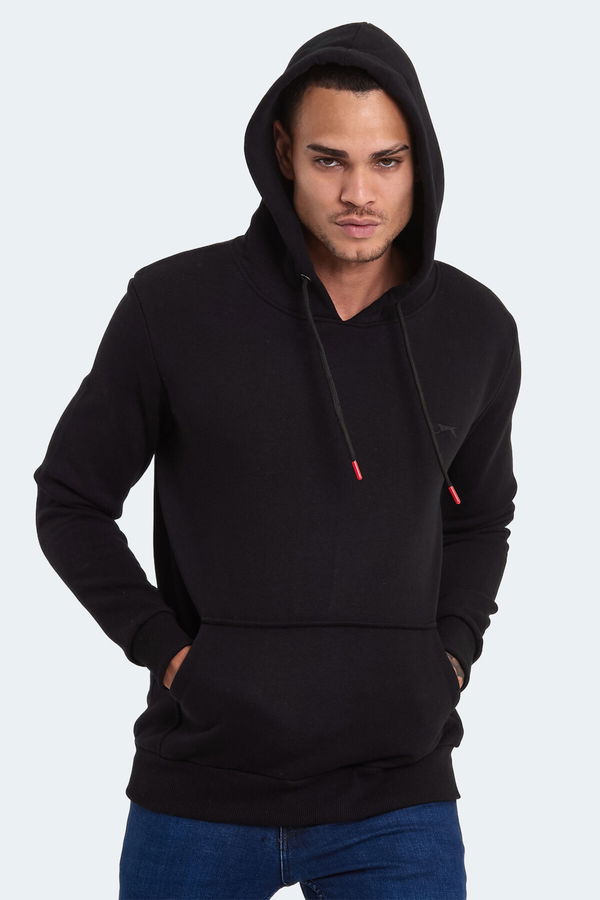 Slazenger KEANS Erkek Sweatshirt Siyah