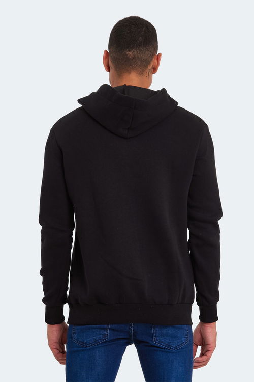 Slazenger KEANS Erkek Sweatshirt Siyah