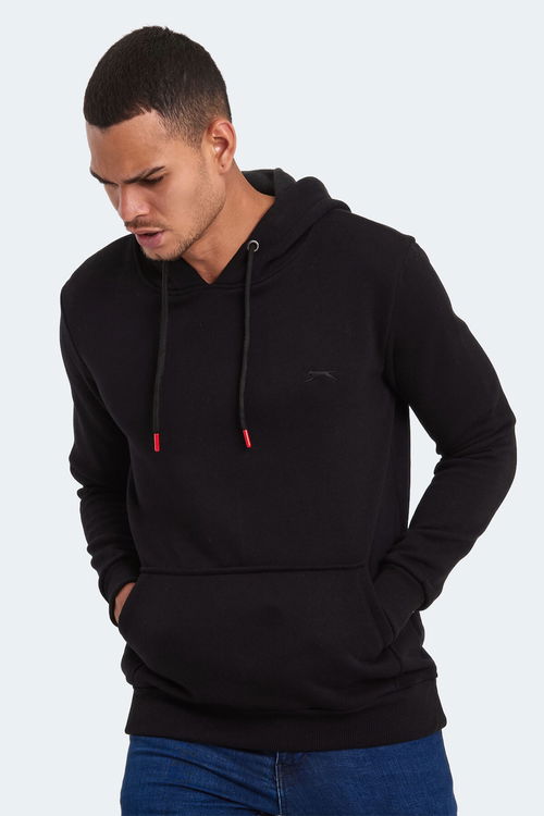 Slazenger KEANS Erkek Sweatshirt Siyah