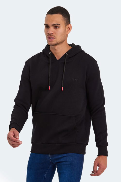 Slazenger KEANS Erkek Sweatshirt Siyah