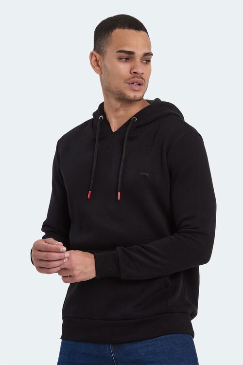 Slazenger KEANS Erkek Sweatshirt Siyah