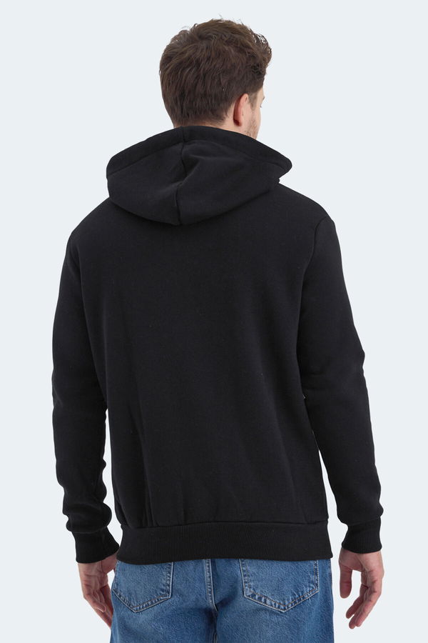 Slazenger KEANS Erkek Sweatshirt Siyah