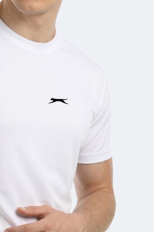 Slazenger KEANU Erkek Beyaz Tişört