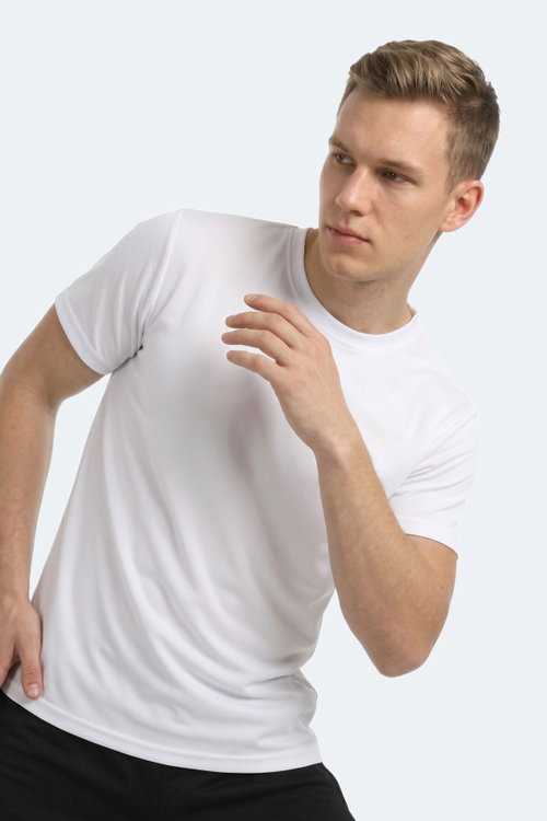 Slazenger KEANU Erkek Beyaz Tişört