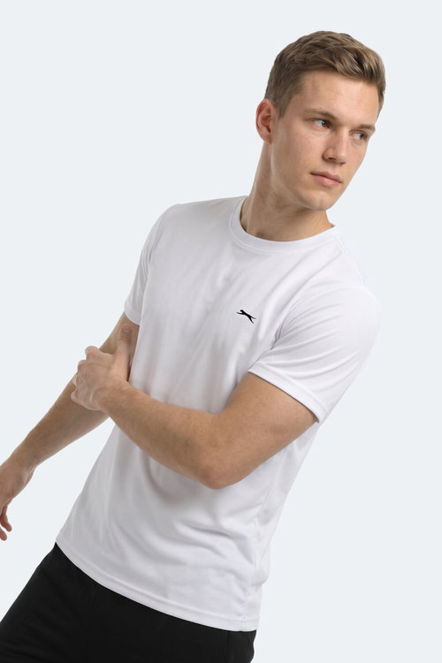 Slazenger KEANU Erkek Beyaz Tişört