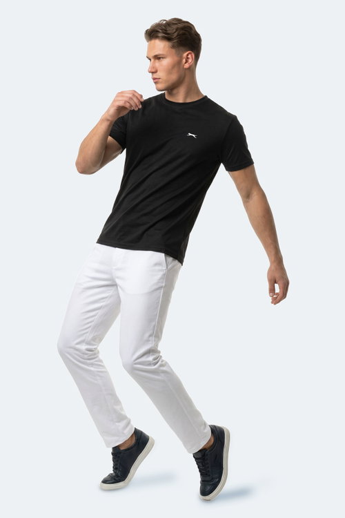 Slazenger KEANU Erkek Siyah Tişört