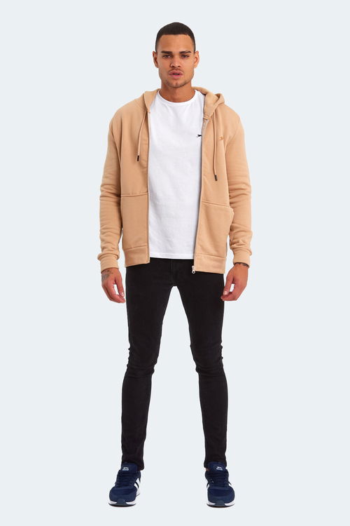 KEGHART IN Erkek Sweatshirt Açık Kahve