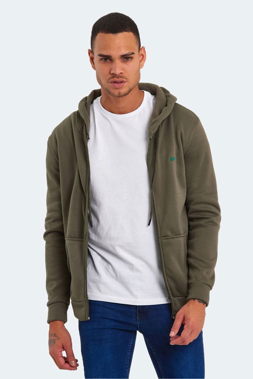 Slazenger KEGHART Erkek Sweatshirt Haki