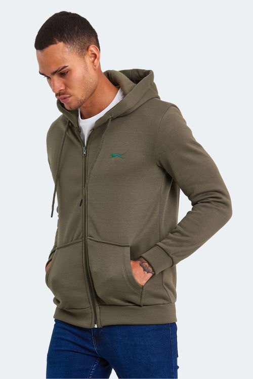 Slazenger KEGHART Erkek Sweatshirt Haki