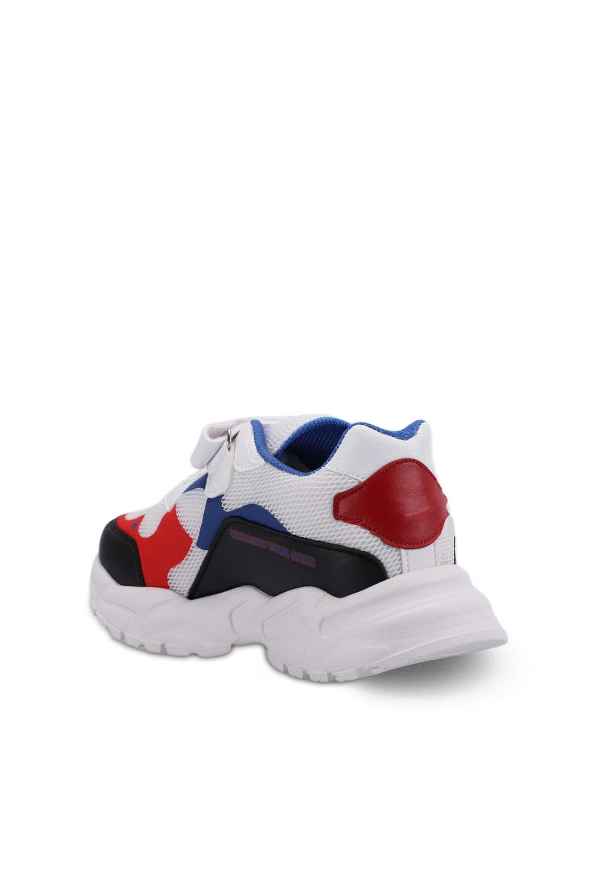 Slazenger KEKOA Sneaker Erkek Çocuk Ayakkabı Beyaz / Saks Mavi - Thumbnail