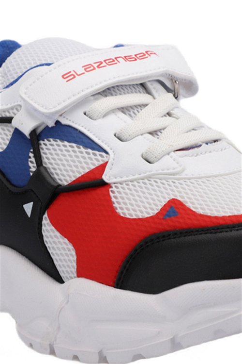 Slazenger KEKOA Sneaker Erkek Çocuk Ayakkabı Beyaz / Saks Mavi