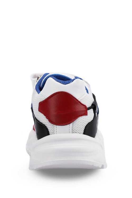 Slazenger KEKOA Sneaker Erkek Çocuk Ayakkabı Beyaz / Saks Mavi