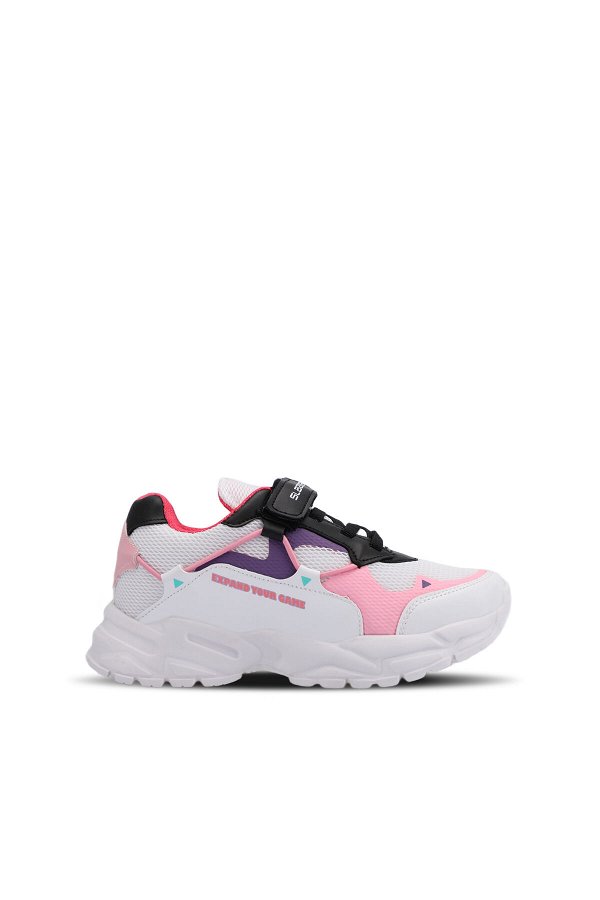 Slazenger KEKOA Sneaker Kız Çocuk Ayakkabı Beyaz / Pembe