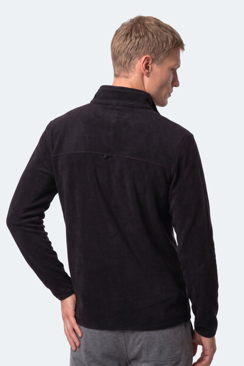 Slazenger KELO I Erkek Kapüşonlu Siyah Sweatshırt
