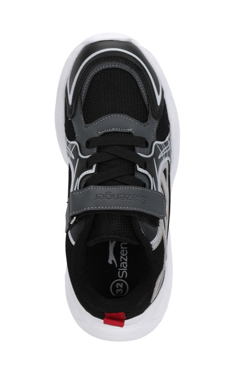 Slazenger KELSY Erkek Çocuk Siyah / Kırmızı Günlük Spor Ayakkabısı
