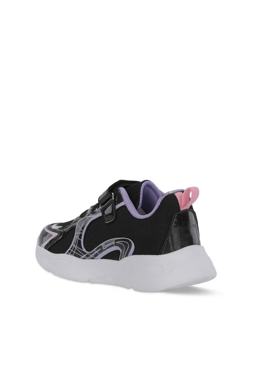 Slazenger KELSY Kız Çocuk Siyah / Mor Günlük Spor Ayakkabısı