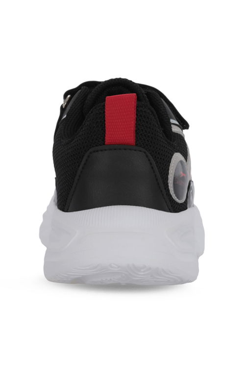 Slazenger KELSY Unisex Çocuk Siyah / Kırmızı Günlük Spor Ayakkabısı