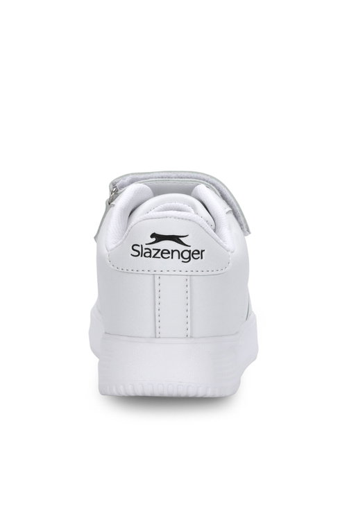 Slazenger KELVIN F Unisex Çocuk Cırt Cırtlı Beyaz Günlük Spor Ayakkabısı