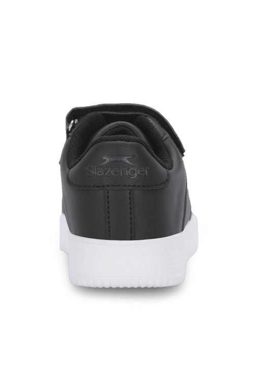 Slazenger KELVIN F Unisex Çocuk Cırt Cırtlı Siyah Günlük Spor Ayakkabısı