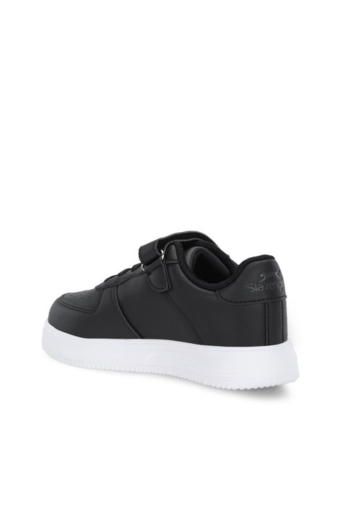 Slazenger KELVIN P Unisex Çocuk Cırtlı Siyah Günlük Spor Ayakkabısı