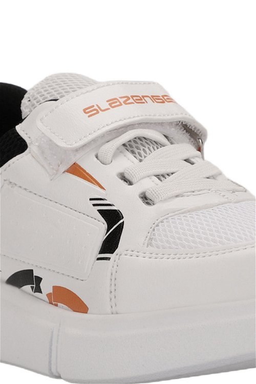 Slazenger KEPA Sneaker Erkek Çocuk Ayakkabı Beyaz / Siyah